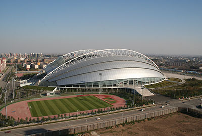 沈陽奧林匹克體育中心全景照片